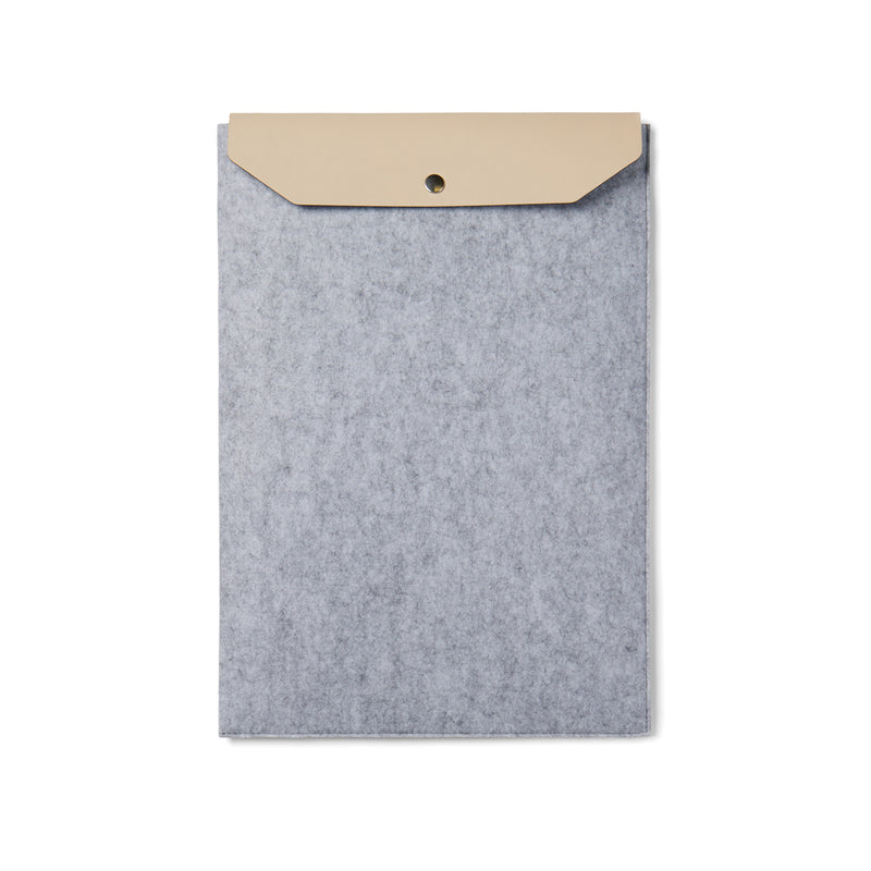 Load image into Gallery viewer, Albo GRS recycled felt 15" laptop sleeve - Custom Wood Designs
