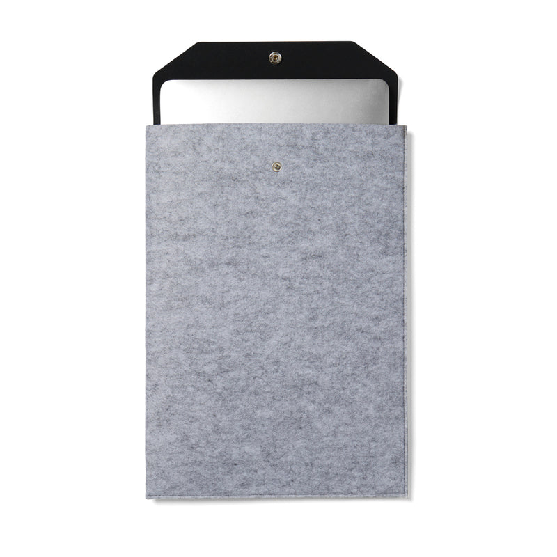 Load image into Gallery viewer, Albo GRS recycled felt 15" laptop sleeve - Custom Wood Designs