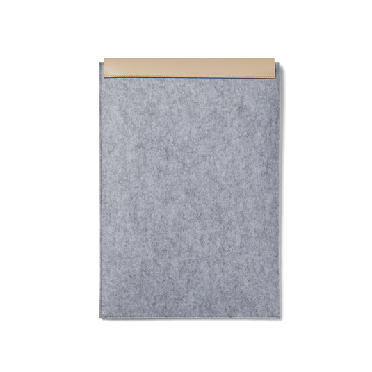 Albo GRS recycled felt 17" laptop sleeve - Custom Wood Designs