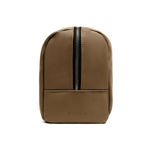 Bermon RCS recycled PU toiletry bag - Custom Wood Designs