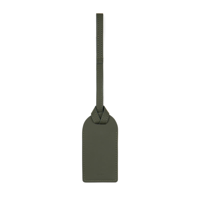 Load image into Gallery viewer, Vinga Baltimor RCS recycled polyester luggage tag with adjustable strap and clear ID window for travel accessories.