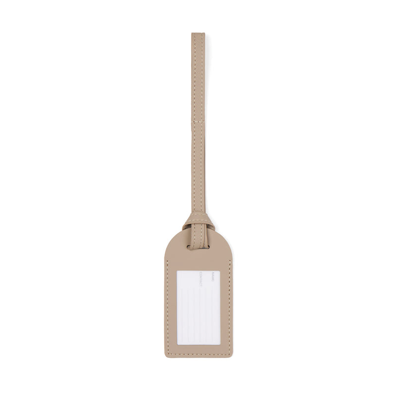 Load image into Gallery viewer, Vinga Baltimor RCS recycled polyester luggage tag with clear ID window for travel accessories and bag identification.
