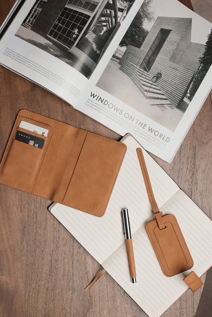 Load image into Gallery viewer, VINGA Bosler RCS luggage tag - Custom Wood Designs VINGA Bosler RCS luggage tag