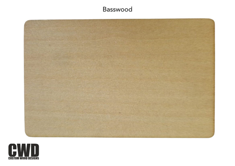 Load image into Gallery viewer, ight Basswood wooden hotel key card with RFID technology, customizable for a clean