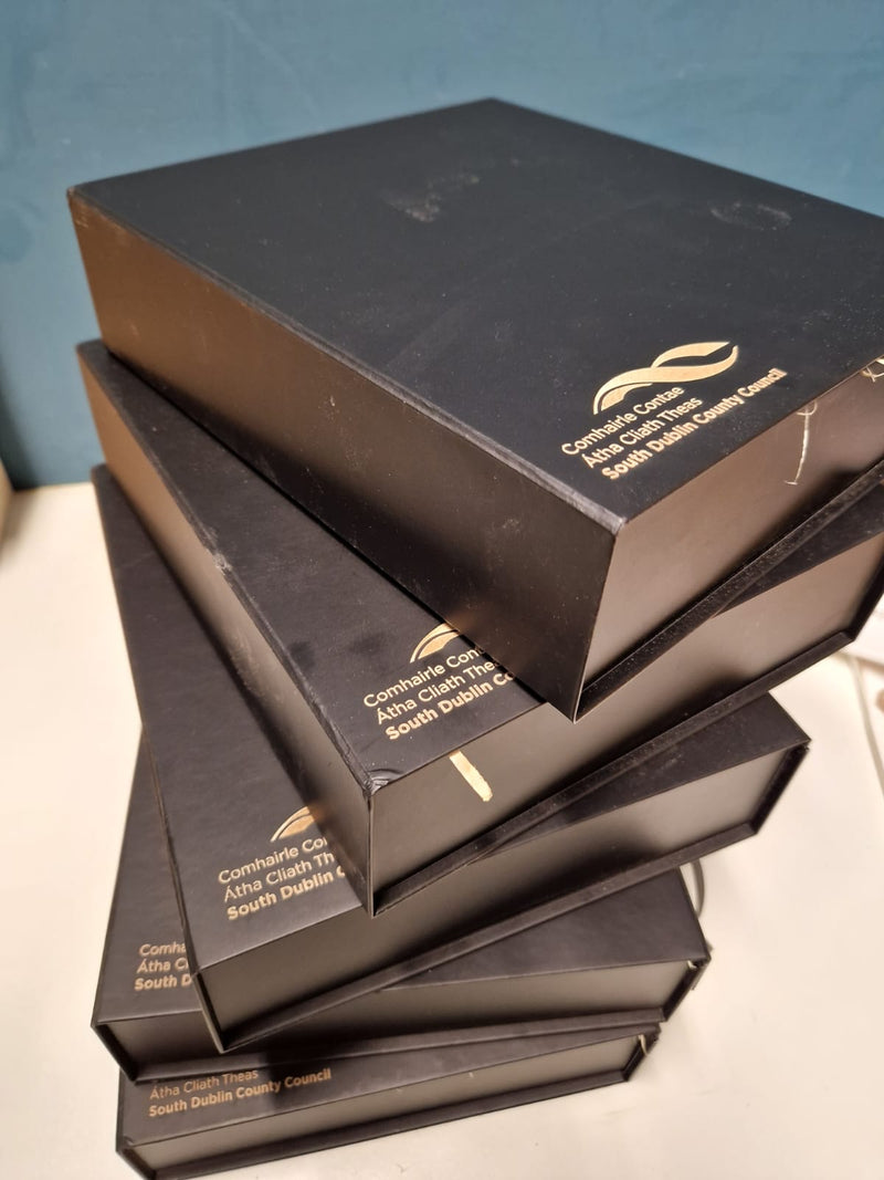 Load image into Gallery viewer, Black gift box with ribbon pack of 20 Custom Wood Designs __label: Multibuy a6f708f1-2c04-4024-8203-cd6461669d87_7a775e9c-9701-4415-8667-d81ed246fd13