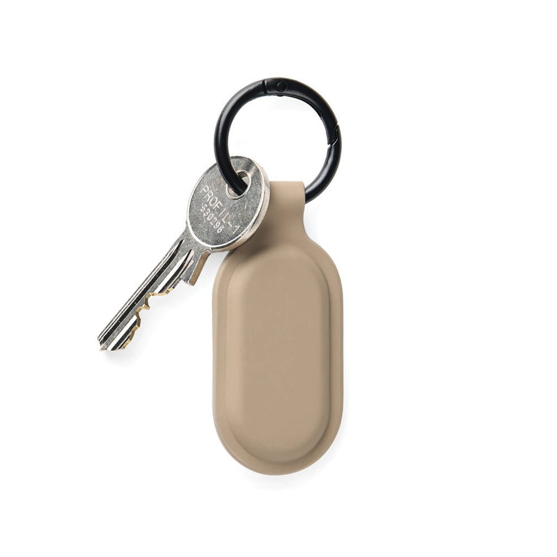 Load image into Gallery viewer, altimore RCS Key tag With Finder Dual - Custom Wood DesignsVinga Altimore RCS key tag with finder, phone and tablet accessory, compact and portable with dual key rings and built-in locator.Phone & Tablet accessoriesV3010119Recycled Polyurethane,Recycled ABSgreige