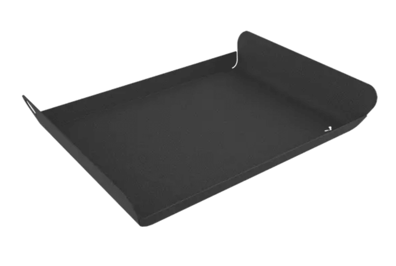 Load image into Gallery viewer, Fermob Alto metal tray in antracite color, measuring 23x17 cm, suitable for outdoor use with a sleek, modern design.