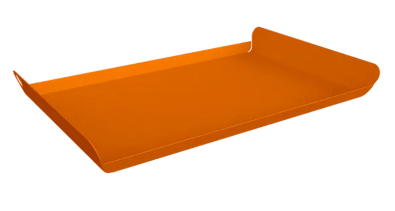 Load image into Gallery viewer, Fermob ALTO Metal Tray measuring 36x23 cm with candied orange design, suitable for outdoor furniture accessories.