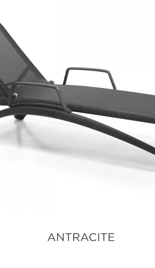 Load image into Gallery viewer, Atlantico Armrest Bracciolo Atlantico for Nardi Sun Lounger - Custom Wood DesignsAntracite Atlantico armrest for Nardi sun lounger, showing a sleek, durable armrest attachment in a close-up view.Sunlounger24575215921111