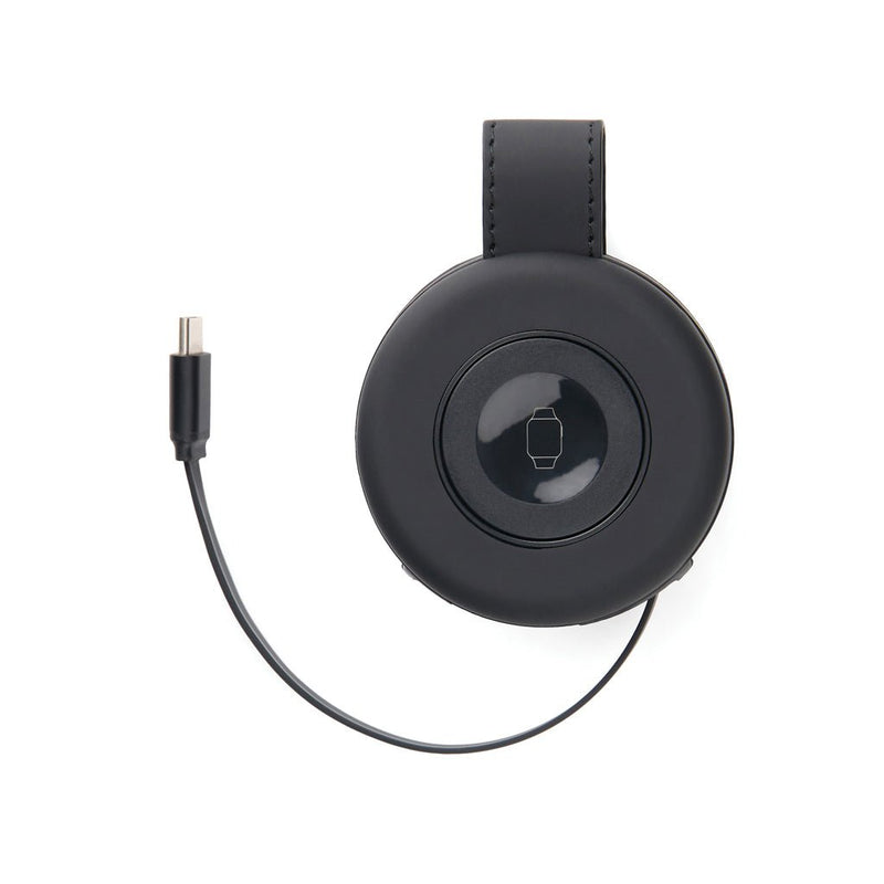 Load image into Gallery viewer, Baltimore RCS 2-in-1 Wireless 15W Travel Charger - Custom Wood DesignsVinga Baltimore RCS 2-in-1 wireless travel charger for phone and tablet, with 15W power output, compact design.Phone & Tablet accessoriesV3080101Recycled Polyurethane,Recycled ABSblack
