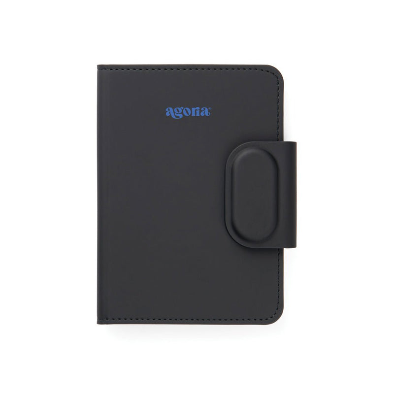 Load image into Gallery viewer, Baltimore RCS Passport Cover With Finder Dual - Custom Wood DesignsVinga Baltimore RCS passport cover with finder, durable leather accessory for phone and tablet protection and organization.Phone & Tablet accessoriesV3010001Recycled Polyurethane,Recycled ABSblack
