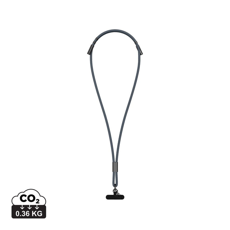 Load image into Gallery viewer, Baltimore RCS Phone cord With Charging Cable - Custom Wood DesignsVinga Baltimore RCS phone and tablet charging cable with cord, black, durable accessory for fast device chargingPhone & Tablet accessoriesV3020025Recycled TPE,Recycled Polyurethanenavy