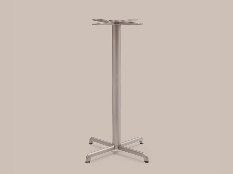 Load image into Gallery viewer, Base Calice ALU High Table Base - Custom Wood DesignsNardi Base Calice ALU high table leg made of aluminum, designed for hotel and high tables, shown in silver finish.Nardi Base Table Leg24575211361527AntraciteNo Treatment