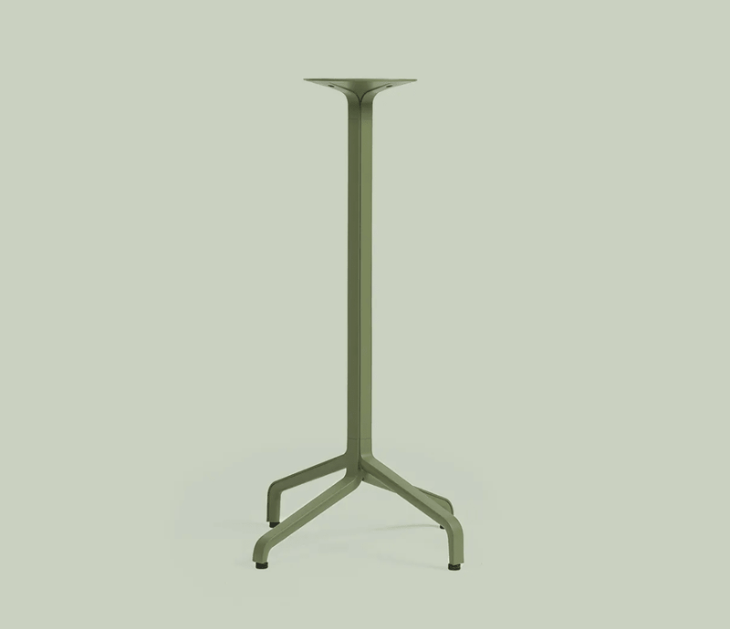Load image into Gallery viewer, Base Frasca High Fix Table Base - Custom Wood DesignsNardi Base Frasca High Fix Table base in black metal with sturdy design, suitable for outdoor or indoor Nardi table setups.Nardi Base Table24575211761495AgaveWithout Treatment