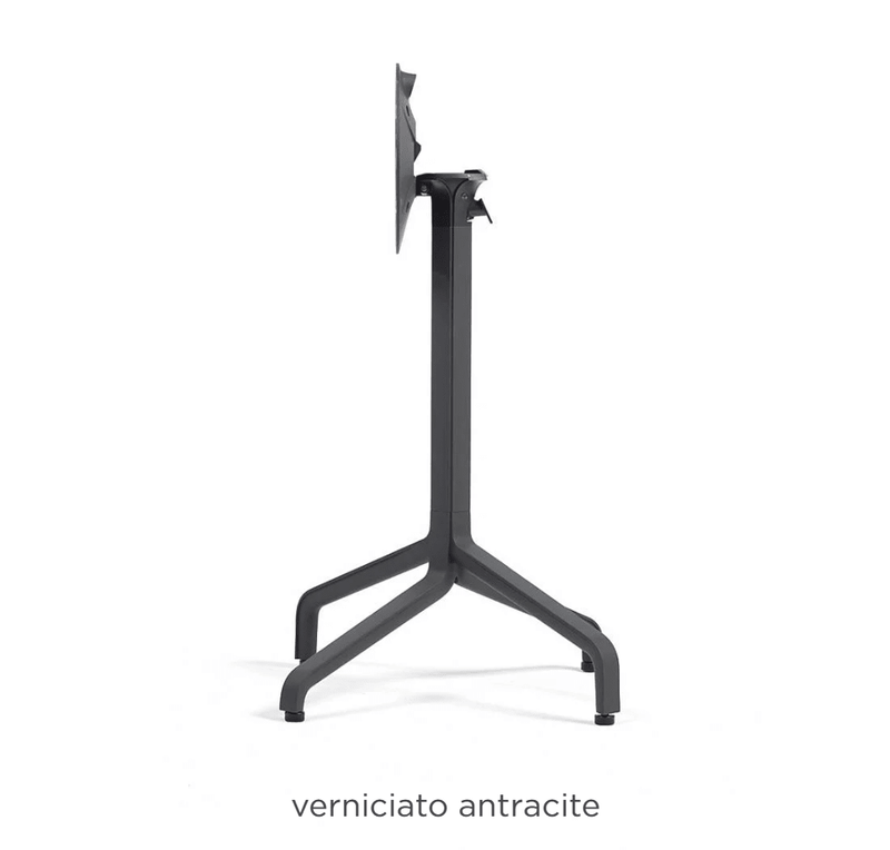 Load image into Gallery viewer, Base Frasca Mini Folding Table Base - Custom Wood DesignsNardi Base Frasca Mini Folding Table Base in antracite, designed for outdoor use, showcasing its compact and sturdy construction.Nardi Base Table24575217971543AntraciteNo Treatment