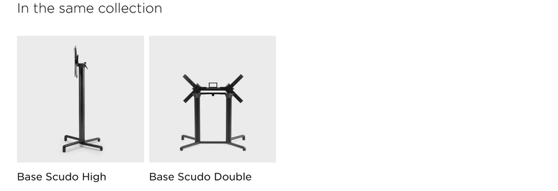 Load image into Gallery viewer, Base Scudo Base Leg - Custom Wood DesignsAntracite Nardi Base Scudo foldable table leg for Nardi base tables, showcasing its sturdy design and foldable feature.Nardi Base Table Leg24575213748727AntraciteNo Treatment