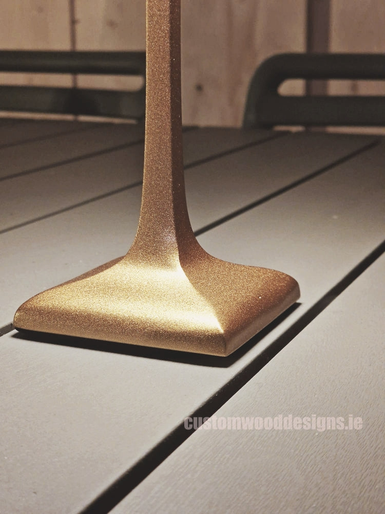 Load image into Gallery viewer, Cordless rechargeable LED table lamp in black for restaurant and hotel tables – available from Custom Wood Designs Ireland