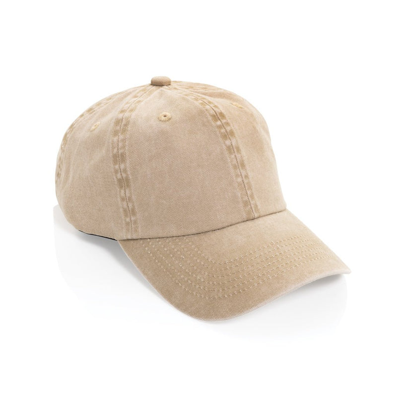 Load image into Gallery viewer, Beau Aware™ washed 6-panel cotton twill cap by XD Xclusive, featuring a classic headwear design in durable 270gsm cotton twill fabric.