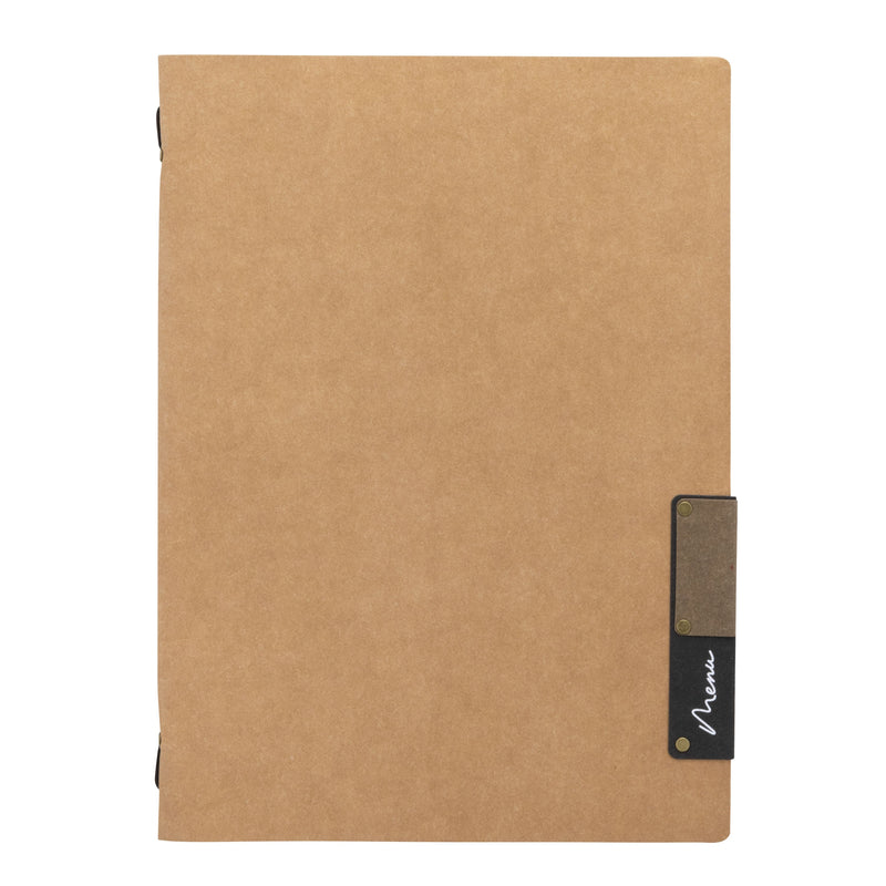 Load image into Gallery viewer, Fiber menu card - beige pack of 10 Custom Wood Designs __label: Multibuy beige-fiber-menu-card-beige-pack-of-10-53613287702871_f632b3bd-8e3a-4729-a728-a8b46ce413ff