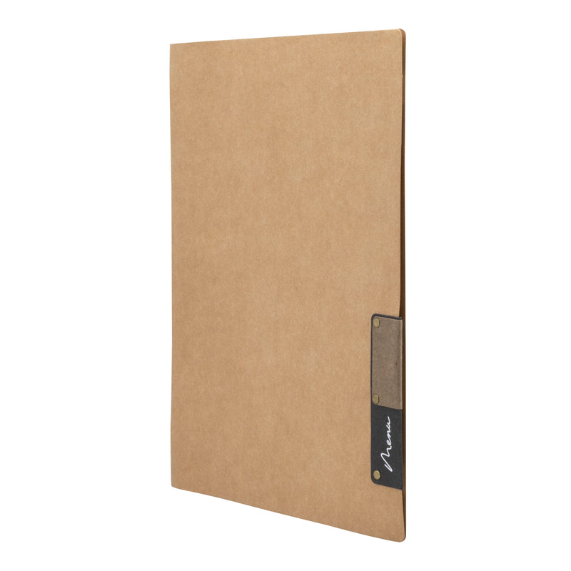 Load image into Gallery viewer, Fiber menu card - beige pack of 10 Custom Wood Designs __label: Multibuy beige-fiber-menu-card-beige-pack-of-10-53613289603415