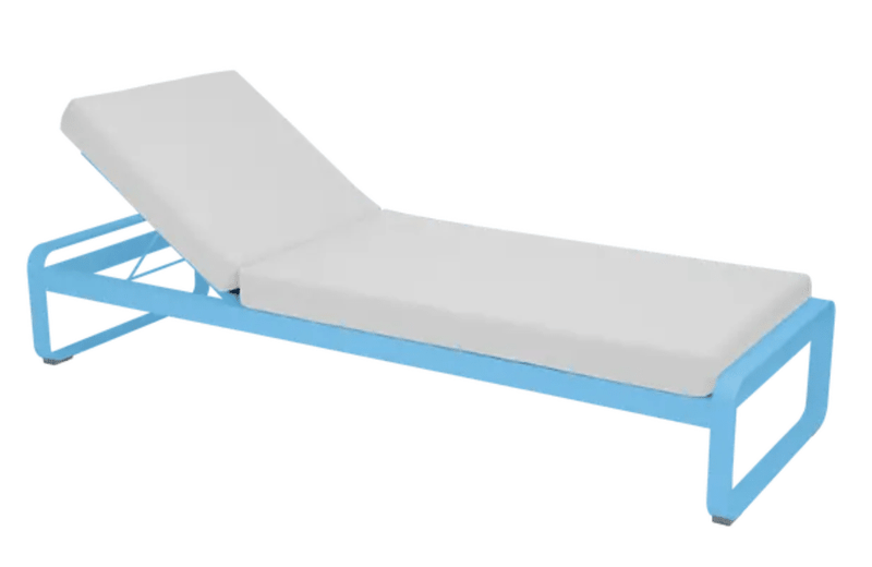 Load image into Gallery viewer, Fermob Bellevie premium sunlounger with a sleek design, featuring a comfortable seat and adjustable backrest for outdoor relaxation.