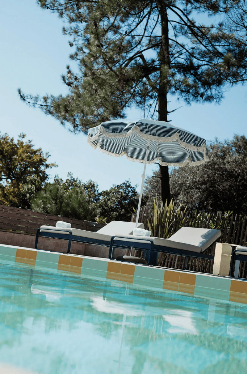 Load image into Gallery viewer, Fermob Bellevie premium sunlounger with a sleek design and comfortable cushioning, perfect for outdoor relaxation.