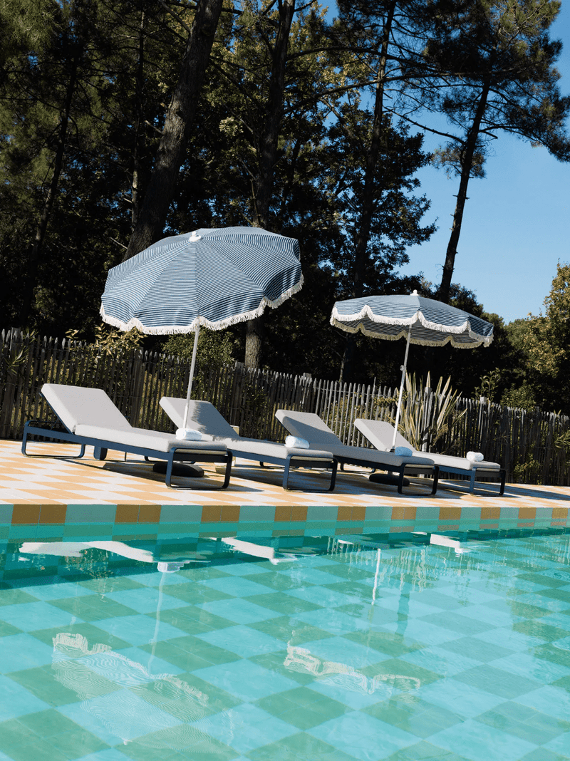 Load image into Gallery viewer, Fermob Bellevie Premium Sunlounger with sleek design and comfortable seating for outdoor relaxation.