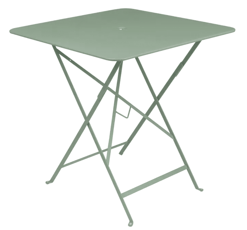 Load image into Gallery viewer, Bistro Table 71x71cm - Custom Wood DesignsSmall outdoor Fermob foldable bistro table with cactus design, 71x71cm, perfect for terrace dining with four people.Foldable Table Ferob Outdoor7934.0Cactus