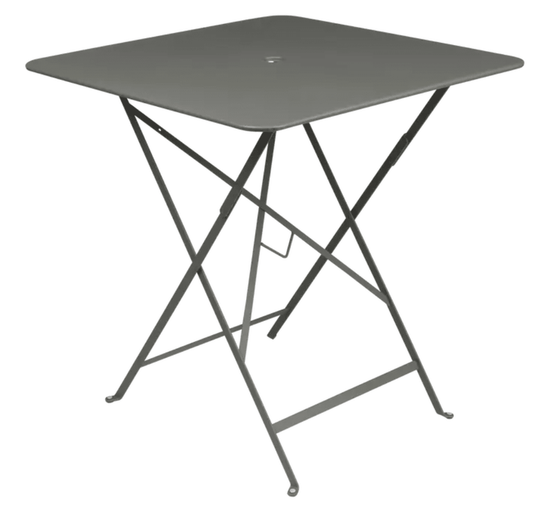 Load image into Gallery viewer, Bistro Table 71x71cm - Custom Wood DesignsFermob foldable Bistro Table 71x71cm with powder-coated steel surface, suitable for outdoor cafe settingsFoldable Table Ferob Outdoor7916.0Rosemary