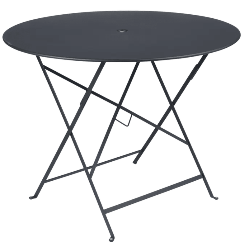 Load image into Gallery viewer, Bistro Table Ø117cm six seater - Custom Wood DesignsFermob round Bistro Table Ø 96 in anthracite metal, outdoor cafe table for 4 to 5 seating, stylish and durable outdoor dining.Round Table Fermob7913.0Willow Green