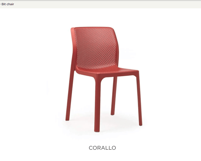 Load image into Gallery viewer, Bit Chair Stackable Chair suits Nardi Net - Custom Wood DesignsBit Chair Stackable Chair suits Nardi NetOutdoor Chair24575161116311salice