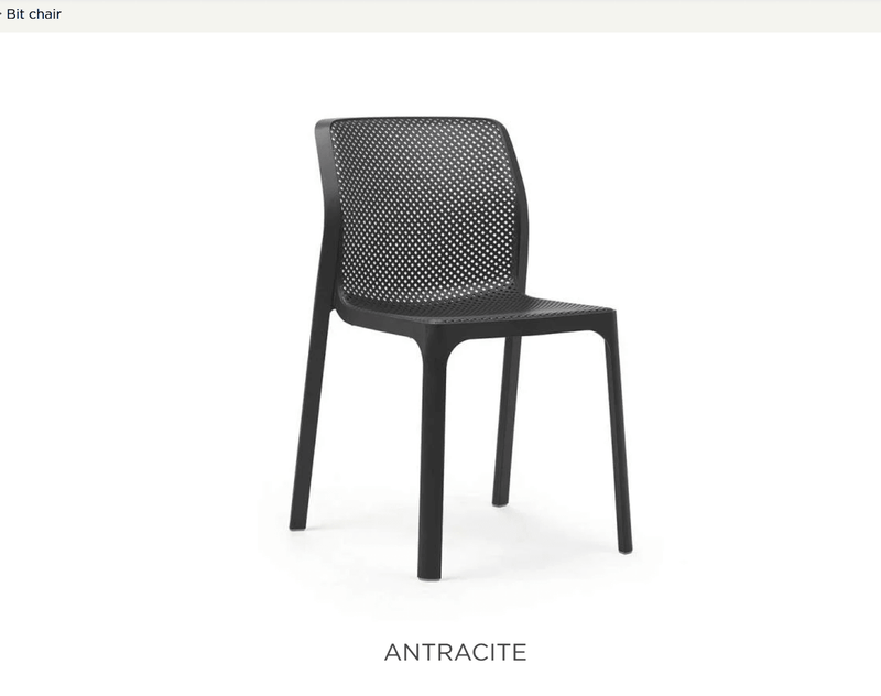 Load image into Gallery viewer, Bit Chair Stackable Chair suits Nardi Net - Custom Wood DesignsBit Chair Stackable Chair suits Nardi NetOutdoor Chair24575161414615antracite