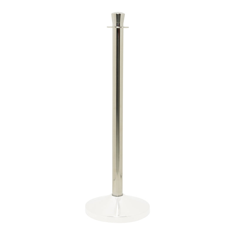 Load image into Gallery viewer, 4 x Barrier post 875x9.5x9.5cm with bases and 5 ropes included Custom Wood Designs black-4-x-barrier-post-875x9-5x9-5cm-with-bases-and-5-ropes-included-53613670138199