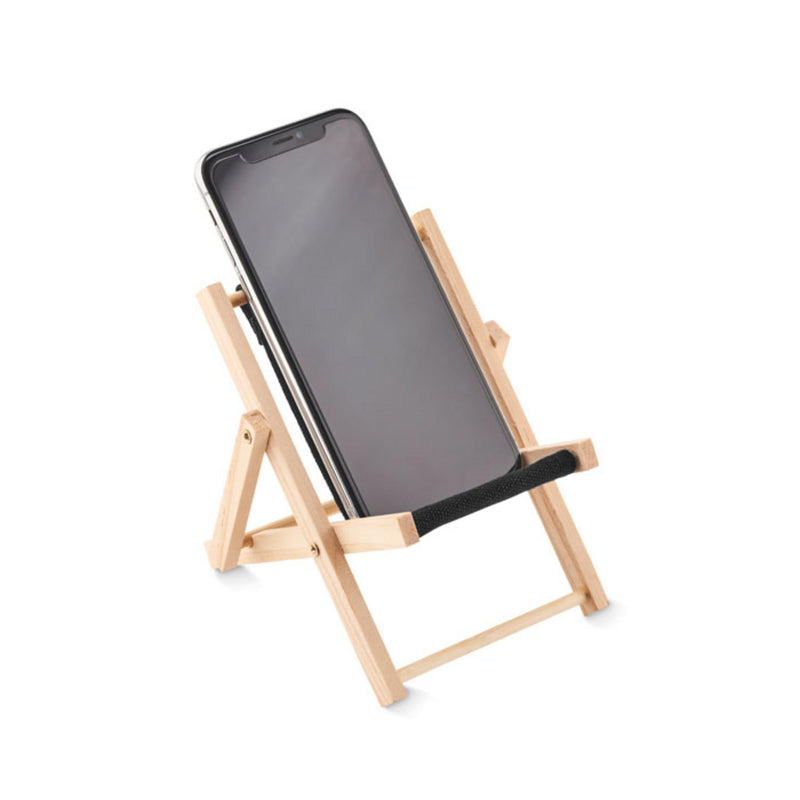 Load image into Gallery viewer, Deckchair phone stand pack of 25 Custom Wood Designs black-deckchair-phone-stand-pack-of-25-53613689962839
