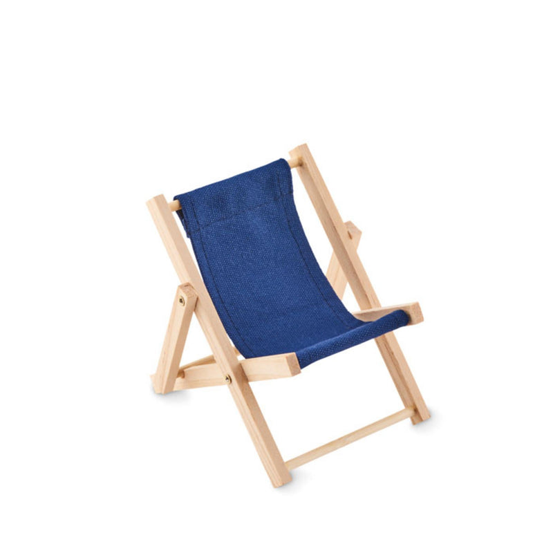Load image into Gallery viewer, Deckchair phone stand pack of 25 Blue Custom Wood Designs black-deckchair-phone-stand-pack-of-25-53613691601239
