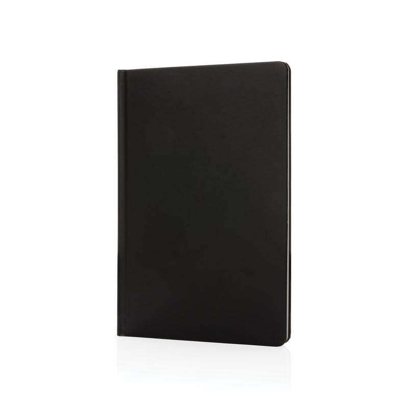 Load image into Gallery viewer, Hardcover stone paper notebook pack of 25 Black Custom Wood Designs __label: Multibuy black-hardcover-stone-paper-notebook-pack-of-25-53613764936023