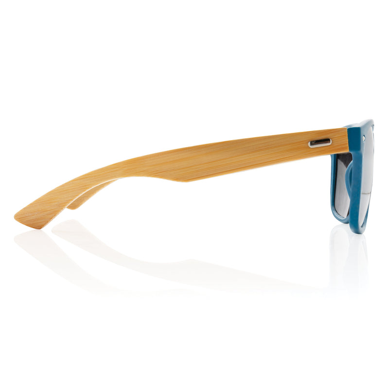 Load image into Gallery viewer, Bamboo wood sunglasses pack of 100 Custom Wood Designs __label: Multibuy blue-bamboo-wood-sunglasses-pack-of-100-53613158007127