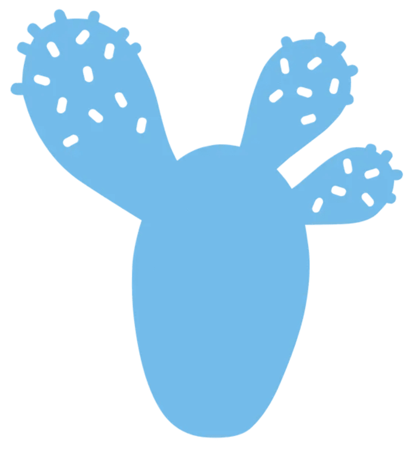 Load image into Gallery viewer, MayaBlue Fermob non-slip metal pad with cactus design, 25.5 x 24 cm, ideal for protecting surfaces and preventing slipping.