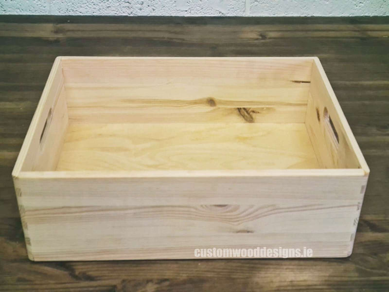 Load image into Gallery viewer, Wooden Storage Box Ireland