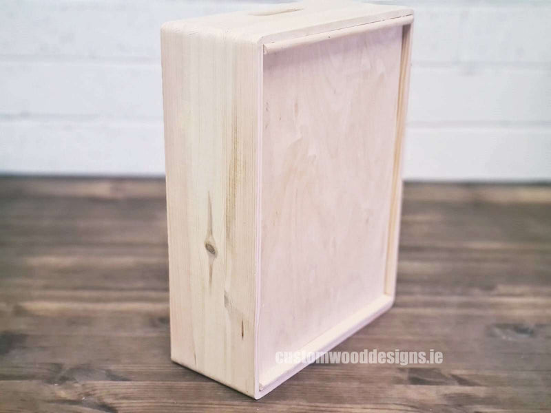 Load image into Gallery viewer, FourStore Pine Wood Box 40 X 30 X 13,5 cm OB4 Box with Handle pin bedroom deco box crate room deco wood wooden box-with-handle-default-title-fourstore-pine-wood-box-40-x-30-x-13-5-cm-ob4-53611847024983