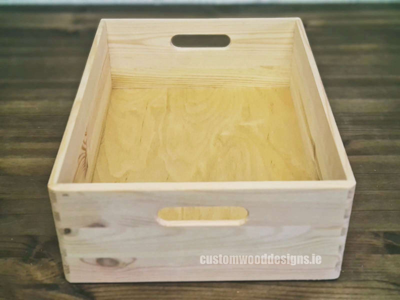 Load image into Gallery viewer, Wooden Storage Box Ireland