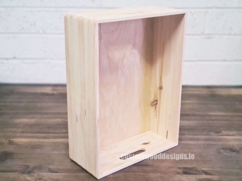 Load image into Gallery viewer, Stackable eco-friendly wooden box