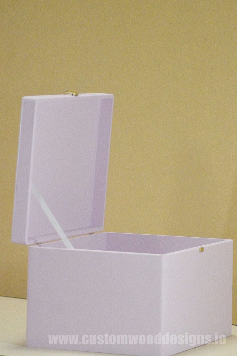 Load image into Gallery viewer, Pink Box PPB1 40 X 30 X 23 cm Box with Lid pin bedroom deco box box with lock container pink box room deco wood wooden box-with-lid-default-title-pink-box-ppb1-40-x-30-x-23-cm-53611821465943