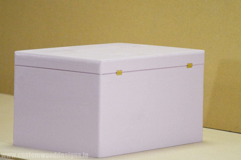 Load image into Gallery viewer, Pink Box PPB1 40 X 30 X 23 cm Box with Lid pin bedroom deco box box with lock container pink box room deco wood wooden box-with-lid-default-title-pink-box-ppb1-40-x-30-x-23-cm-53611822121303