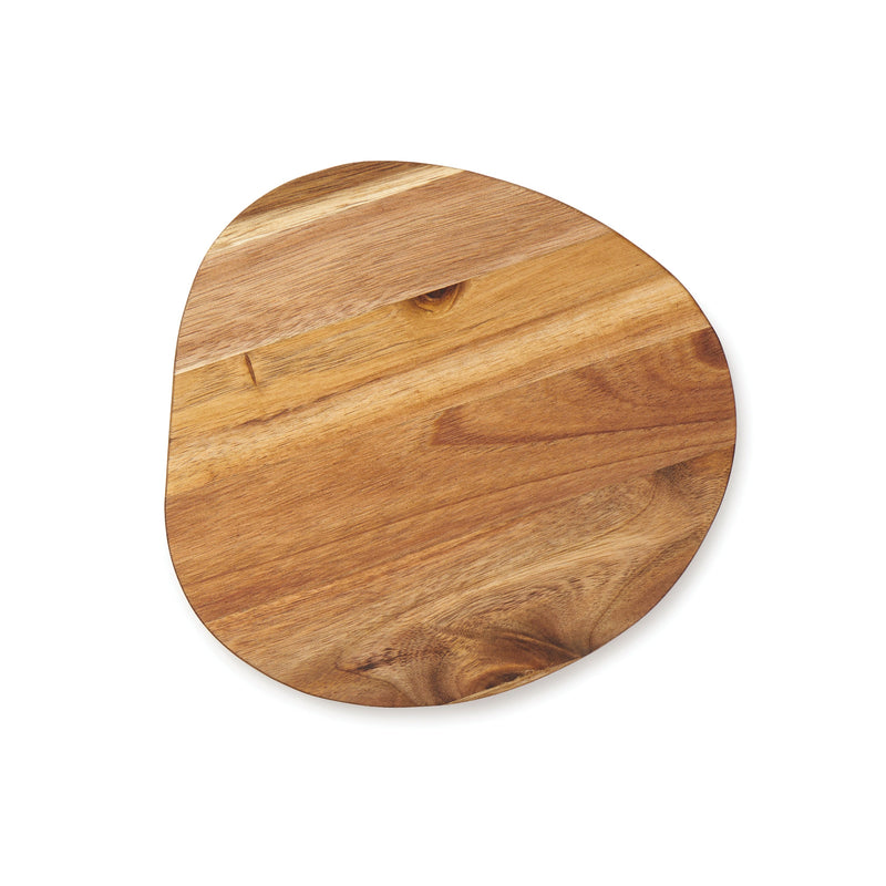 Load image into Gallery viewer, Set of 25 small acacia wood serving boards, 2x19x20cm, from Custom Wood Designs, ideal for serving or cutting food.