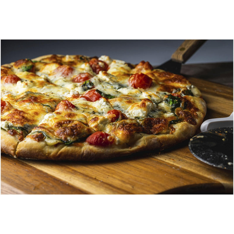 Load image into Gallery viewer, Pizza peel with bamboo handle pack of 25 Custom Wood Designs __label: Multibuy branded-pizza-peel-with-bamboo-handle-pack-of-25-53613648937303