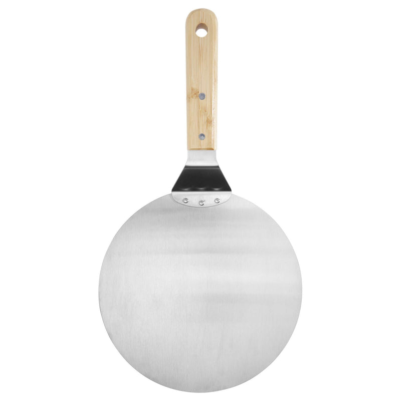 Load image into Gallery viewer, Pizza peel with bamboo handle pack of 25 Unbranded Custom Wood Designs __label: Multibuy branded-pizza-peel-with-bamboo-handle-pack-of-25-53613651165527