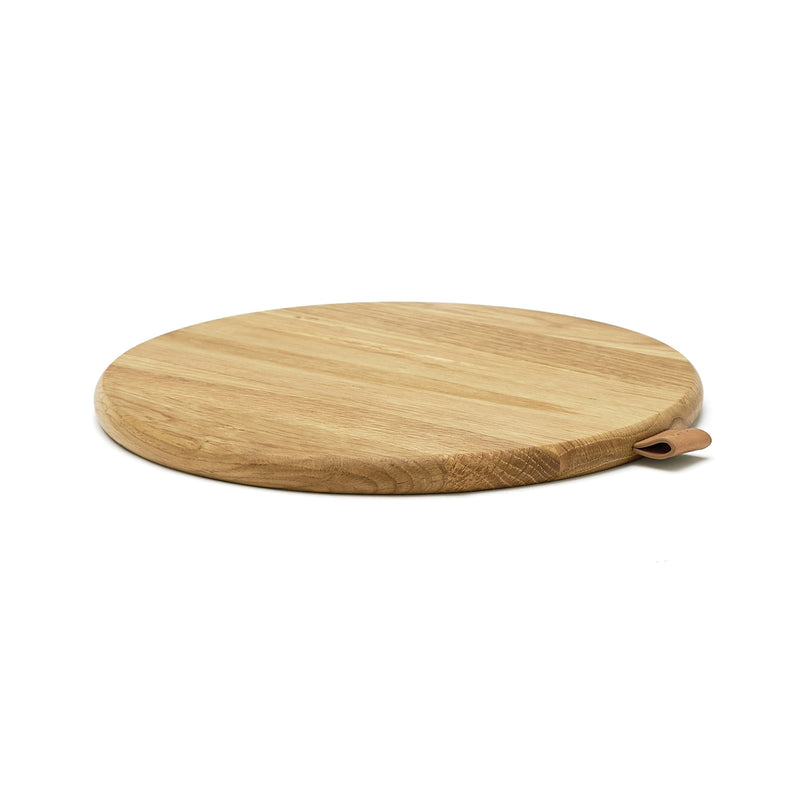 Load image into Gallery viewer, Set of 25 round wooden serving trays by Custom Wood Designs, 1.5x30cm, ideal for serving or presentation.