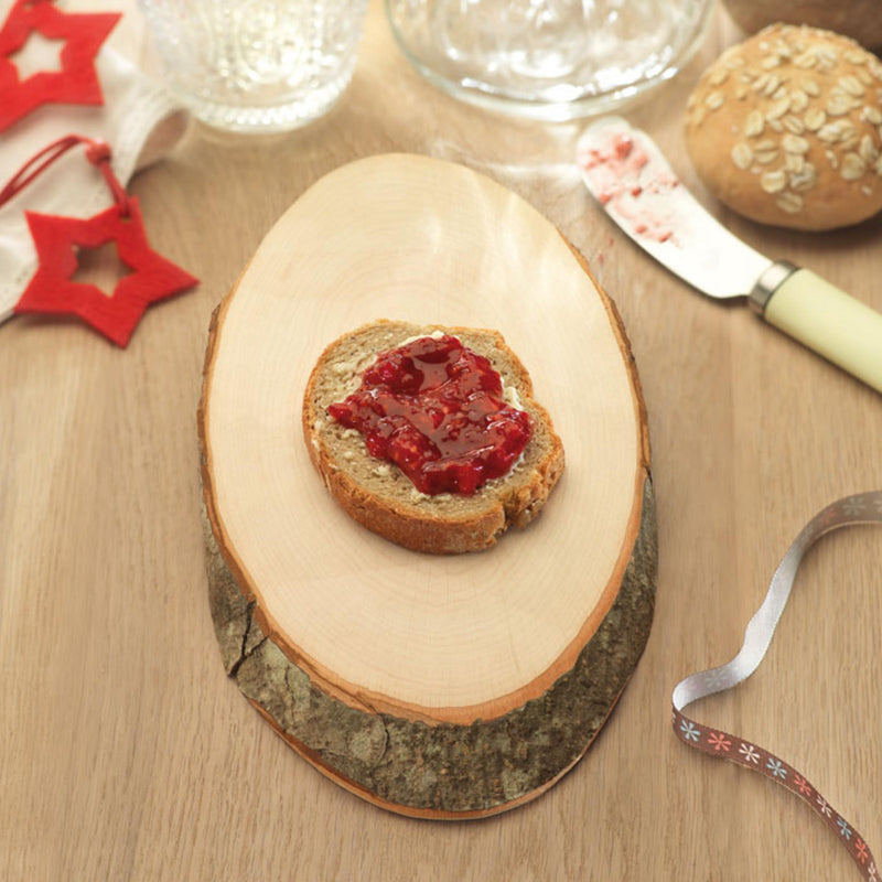 Load image into Gallery viewer, Set of 25 wooden oval serving platters by I, ideal for presenting appetizers and cheeses at gatherings.