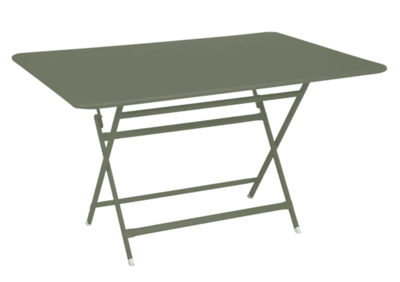 Load image into Gallery viewer, Fermob outdoor foldable metal table with cactus design, 128x90 cm, six-seater, ideal for patio or garden dining.